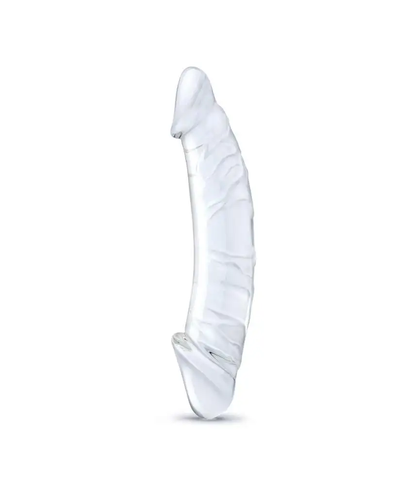 Gode Double en Verre Vaginal ou Anal transparent