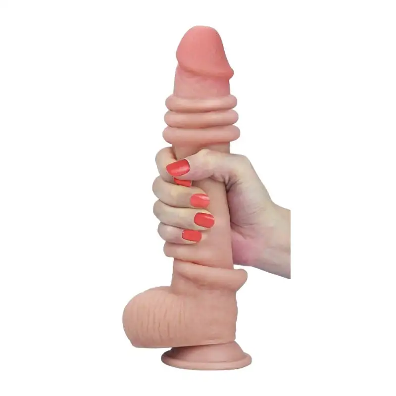 Gode réaliste SLIDING SKIN 13 x 3.5 cm
