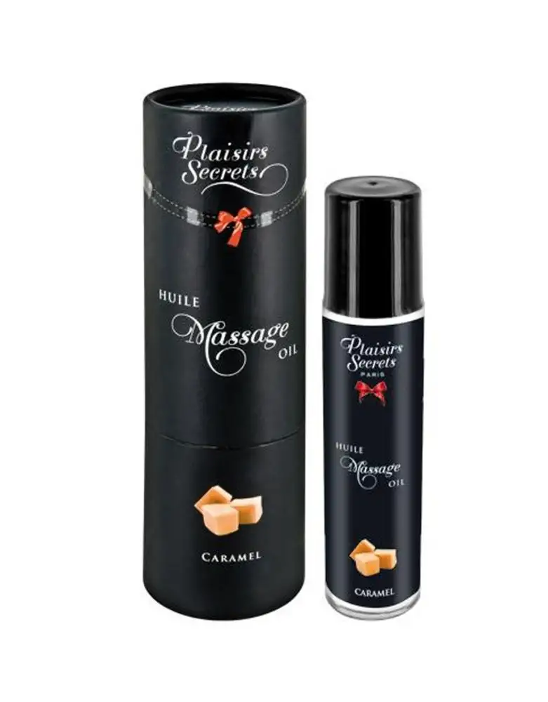 Huile de massage comestible caramel 59ml