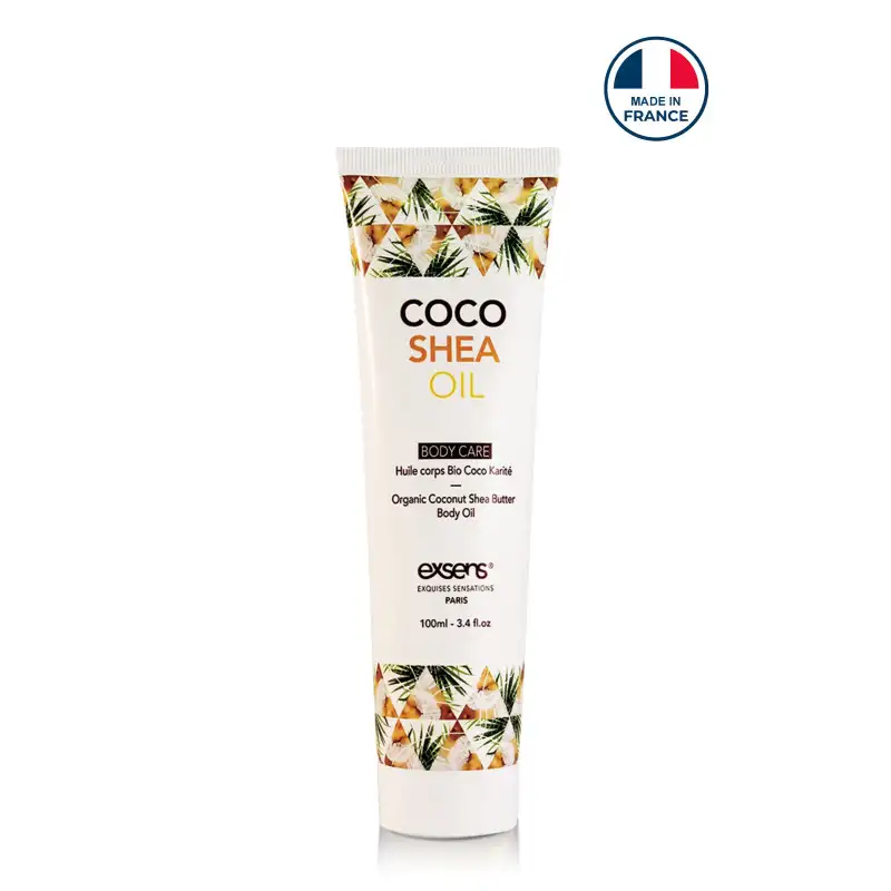 Huile pour le corps BIO Exsens coco et karité 100ml