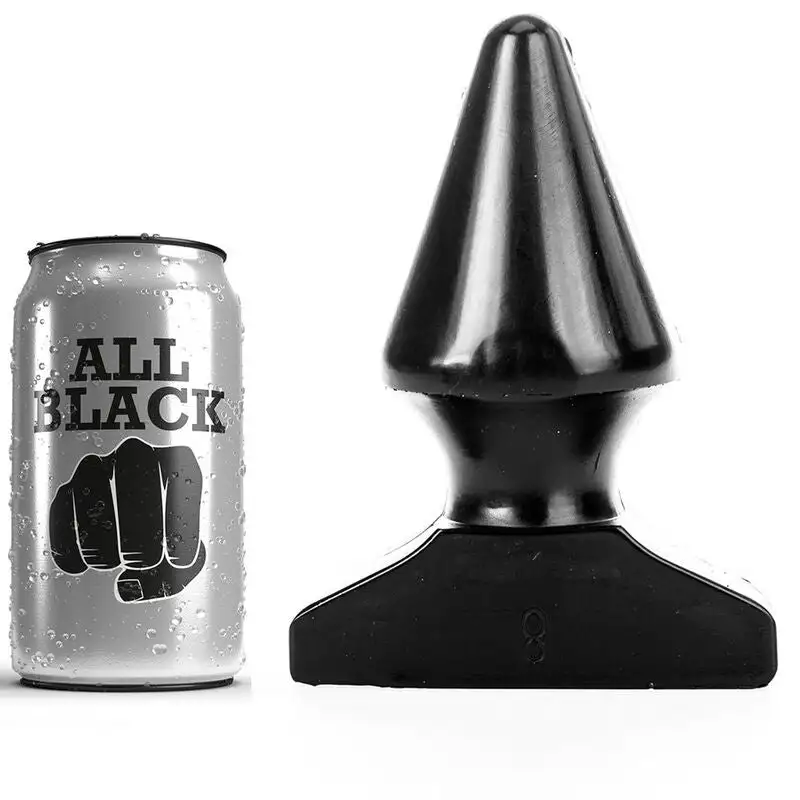 ALL BLACK - PLUG ANAL XXL 17 CM