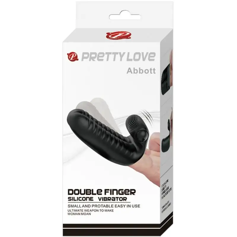 PRETTY LOVE - ABBOTT DOIGT STIMULATEUR NOIR