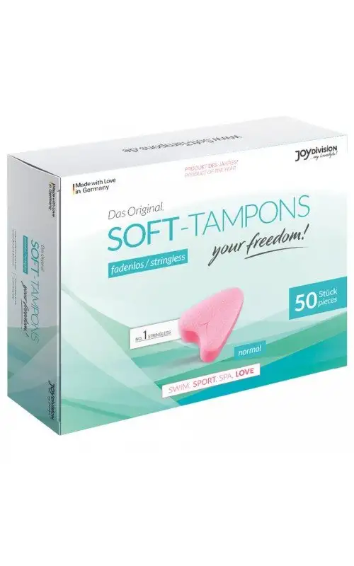 JOYDIVISION SOFT-TAMPONS - ORIGINAL SOFT-TAMPONS 50 UDS