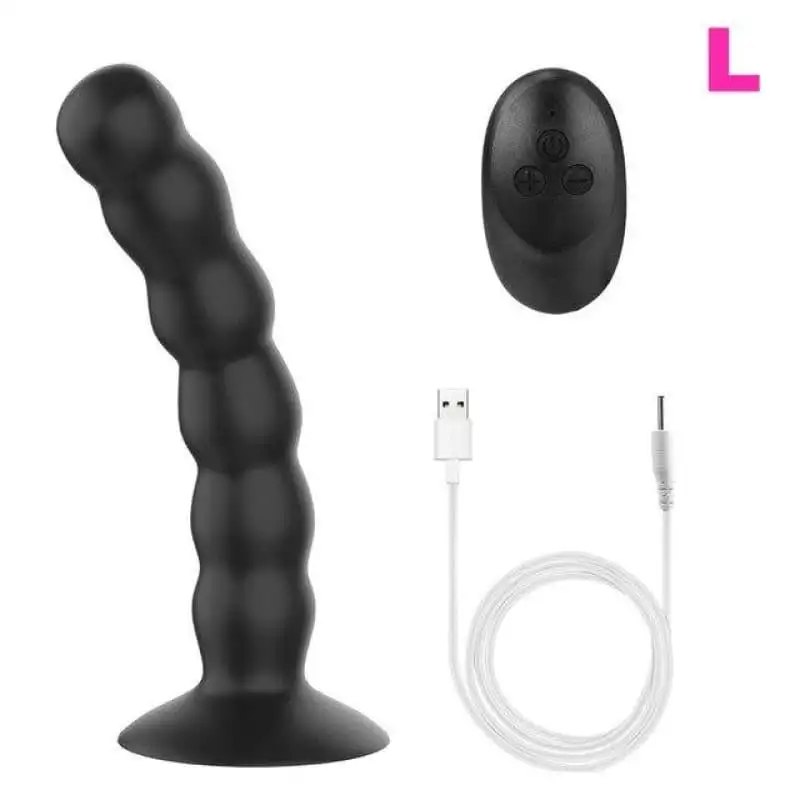 Le Plug Anal Vibrant chapelet télécommande L
