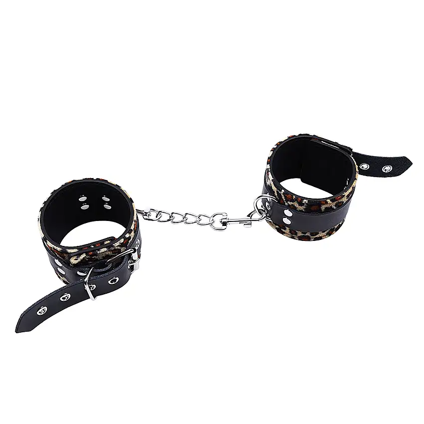 Menottes de chevilles Leopard