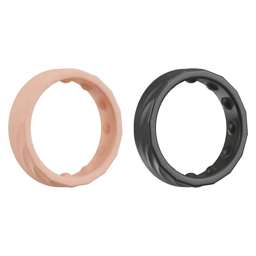Lot de 2 Mini anneaux péniens FIT RINGS 33mm