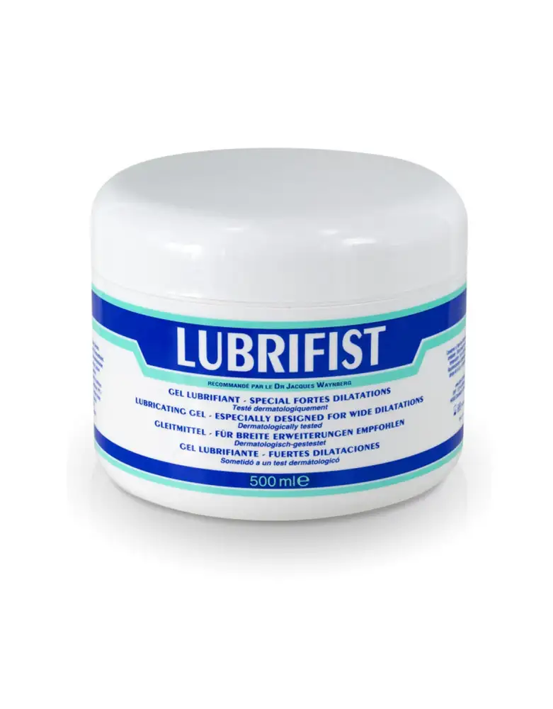 Lubrifiant à base d'eau renforcé spécial fist Lubrifist 500ml