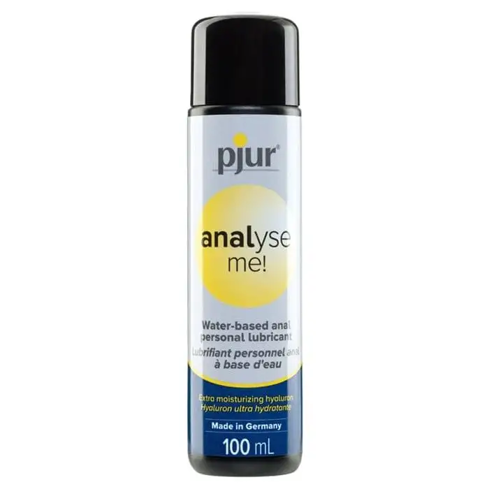 Lubrifiant Anal à Base D'eau - Pjur - Analyse me! 100ml