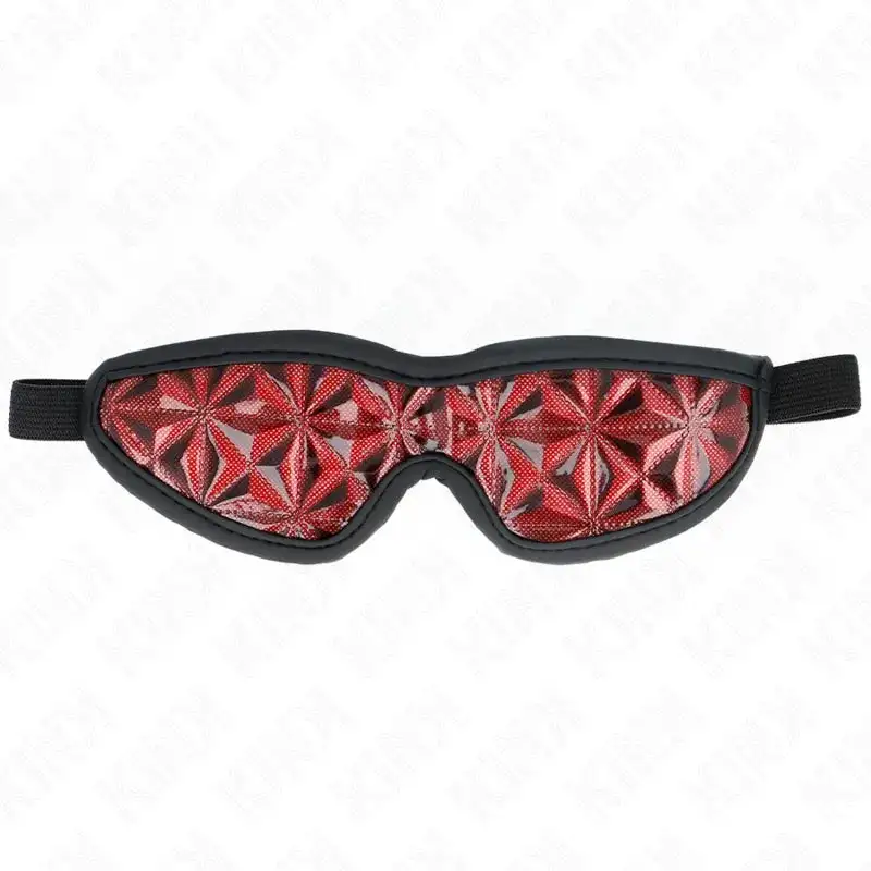 Masque Bdsm Élégant Cuir Dentelle Haute Qualité