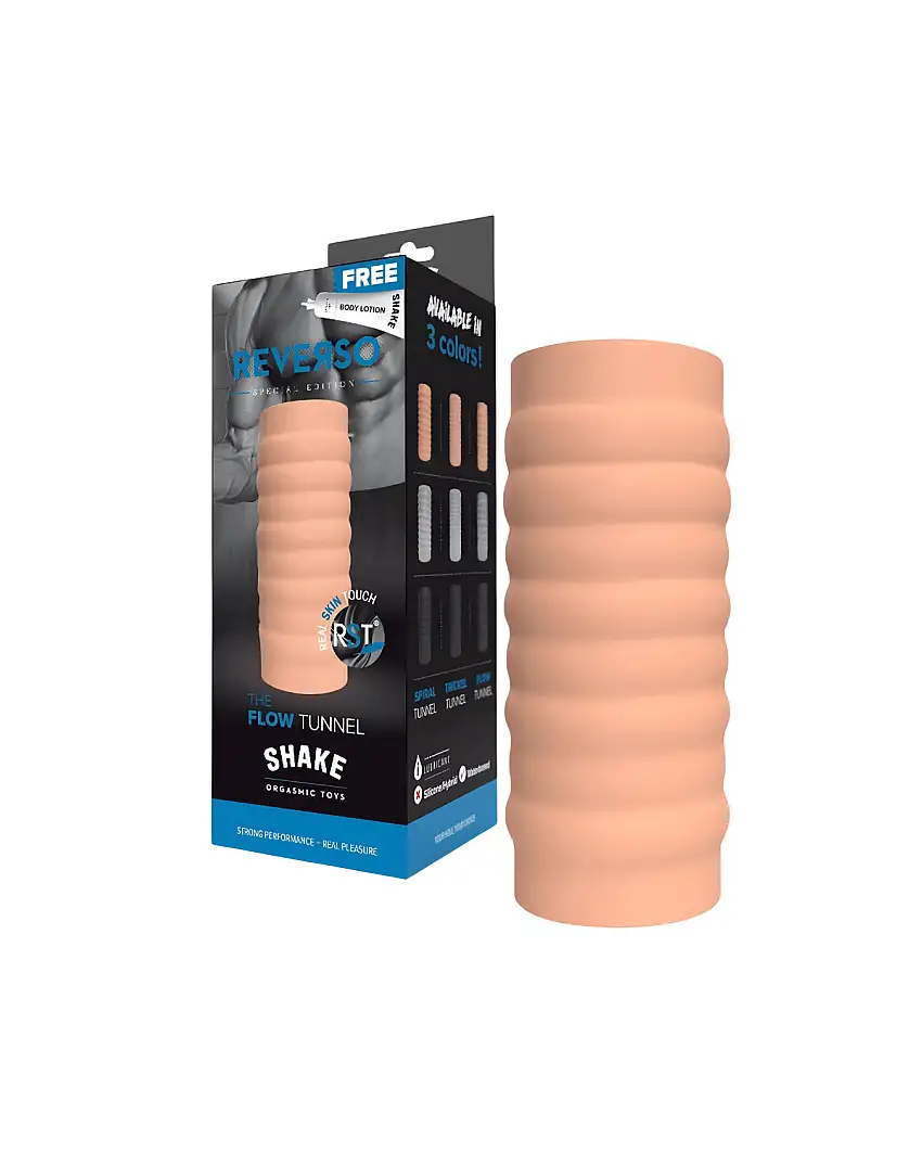 Masturbateur Masculin Réversible ‘The Flow Tunnel’ – Shake