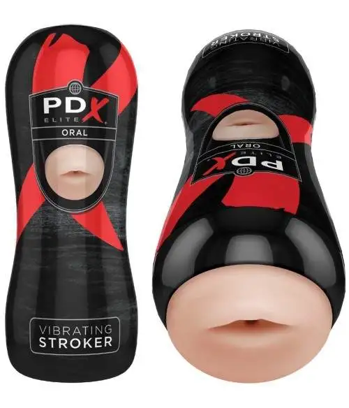 Masturbateur Vibrant Bouche PDX Elite