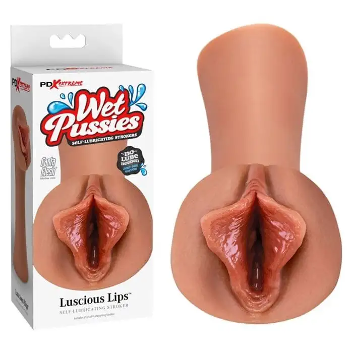 Masturbateur Autolubrifiant - Pipedream - Wet Pussies Luscious Lips