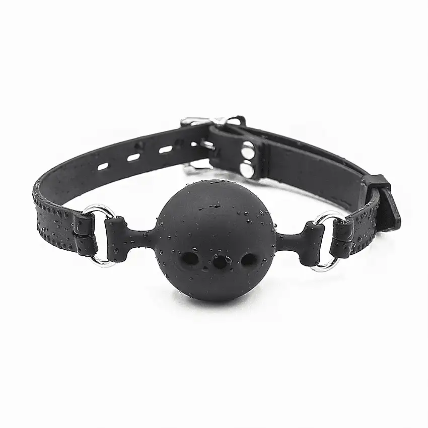 Bâillon-boule réglable