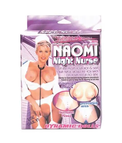 Naomie Poupée Gonflable Forte Poitrine Infirmiere
