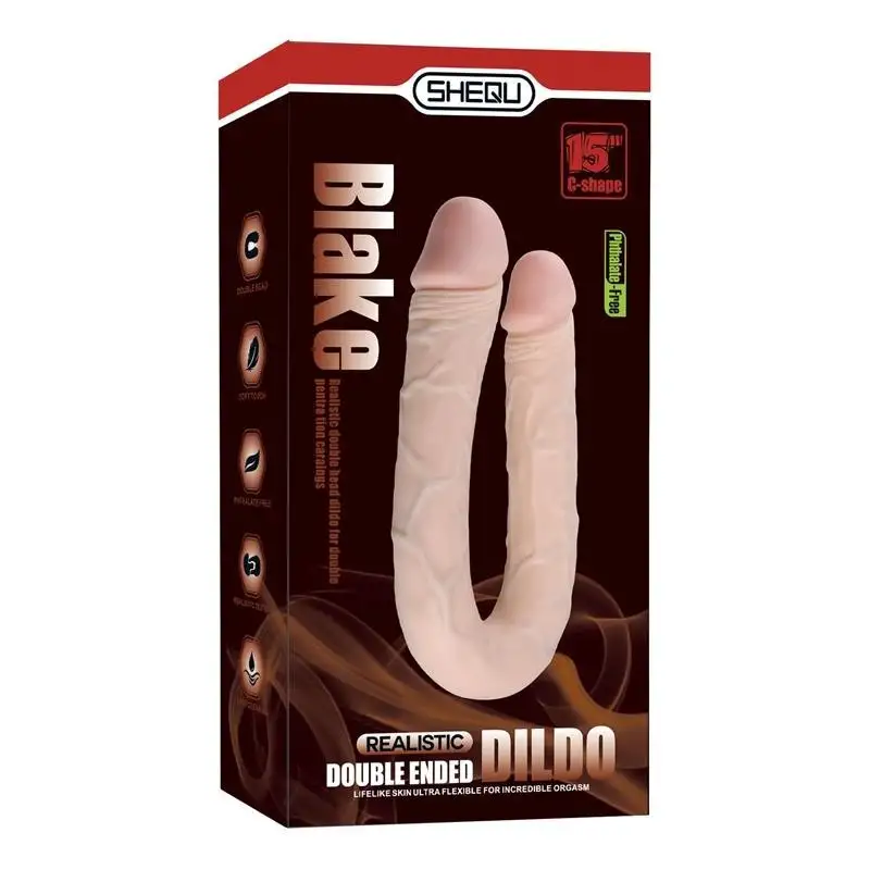 pénis forme de U Blake 46 cm