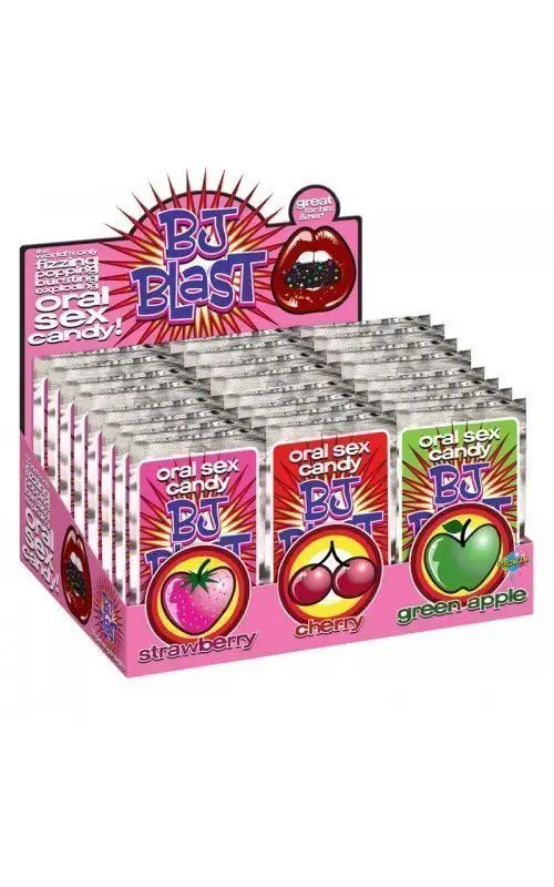 PIPEDRAMS BJ BLAST - FRAISE / CERISE ET POMME VERTE - PRÉSENTOIR - 36 PCS