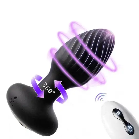 Plug Anal à Distance - Secwell - Twist 360° Anal Plug Training