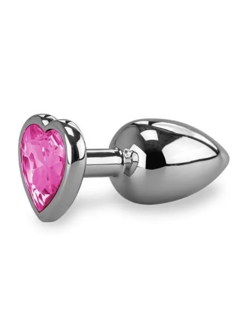 Plug Anal Bijou Coeur Rose