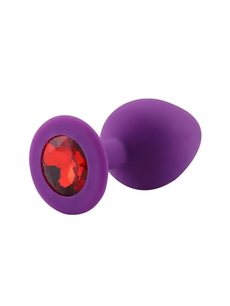 Plug Anal Bijou Rouge Silicone Violet