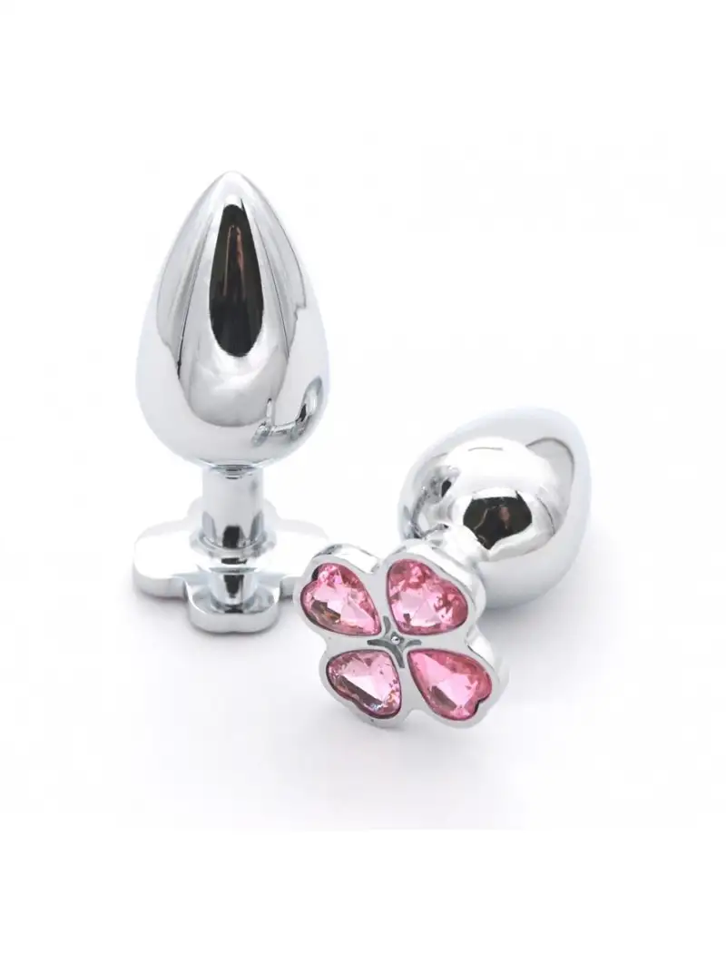 Plug Anal Bijou Trèfle Rose