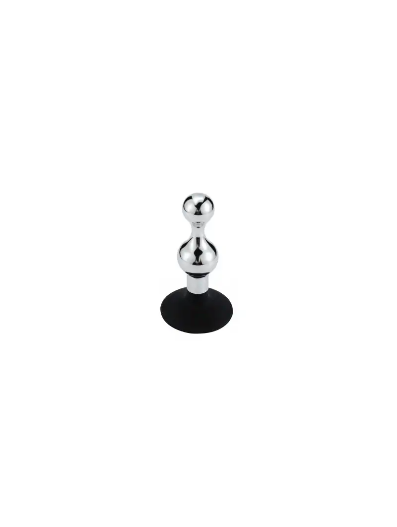 Plug Anal Métal Ventouse Sandglass