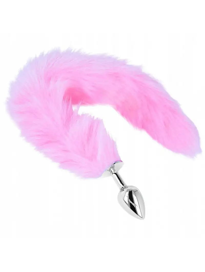 Plug Anal Queue de Renard Rose