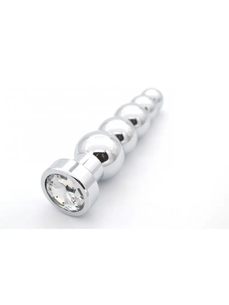 Plug Anal Quintessence Bijou Blanc