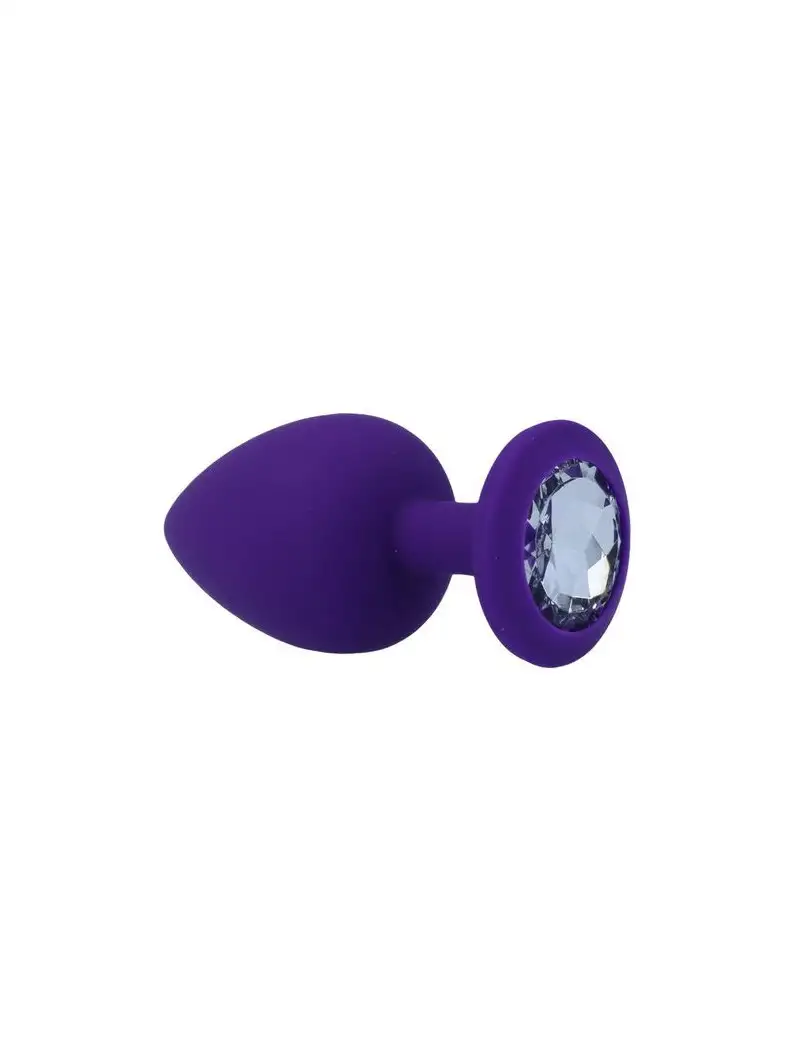 Plug Anal Shelki Silicone Bijou Blanc