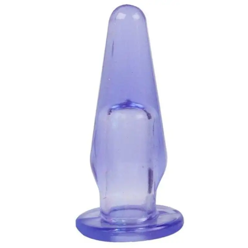 Plug Anal Silicone Cône Violet