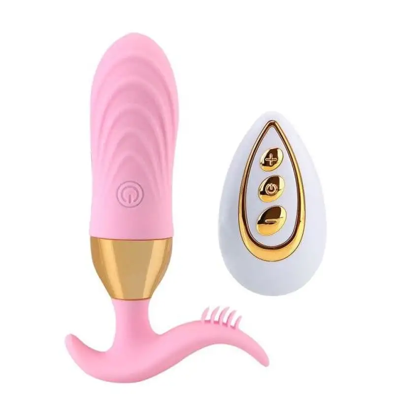 Plug Anal Vibrant ovale rose pale
