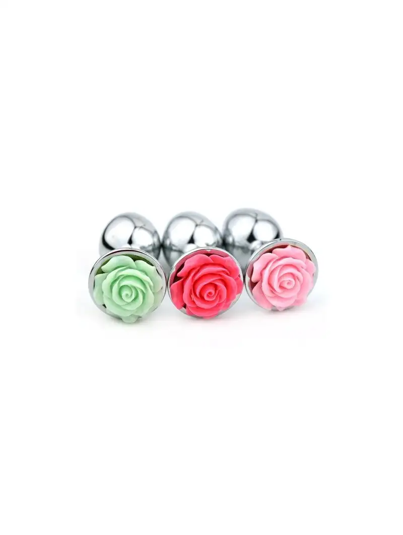 Plug Bijou Fleur de Rose Large