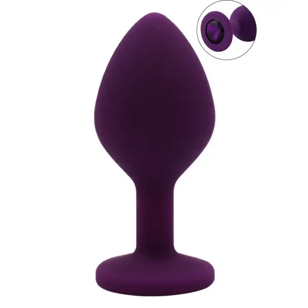Plug bijou violet Medium - DB-RY068PUR