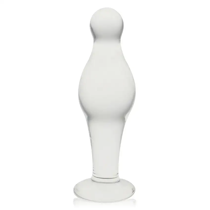 Plug en verre PAWLO 9.5 x 3.3cm Transparent