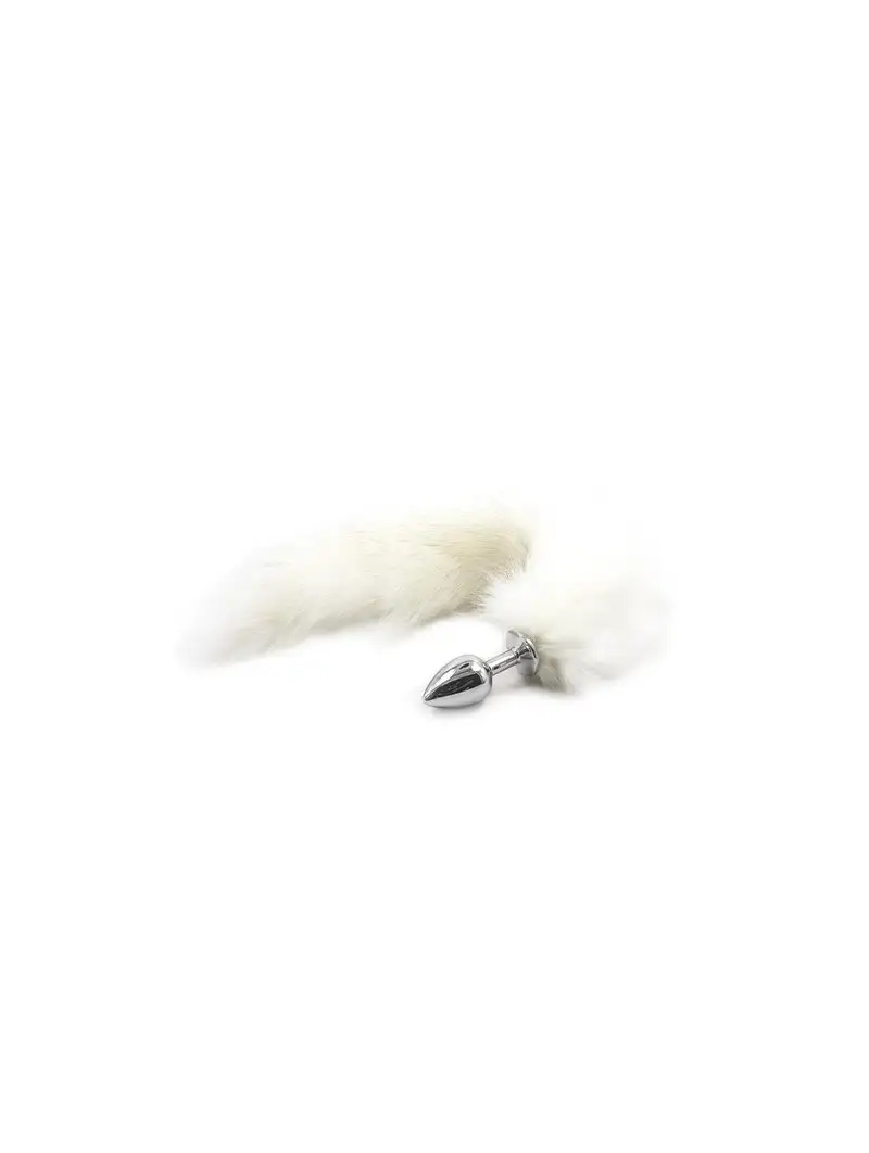 Plug Queue de Renard Blanche
