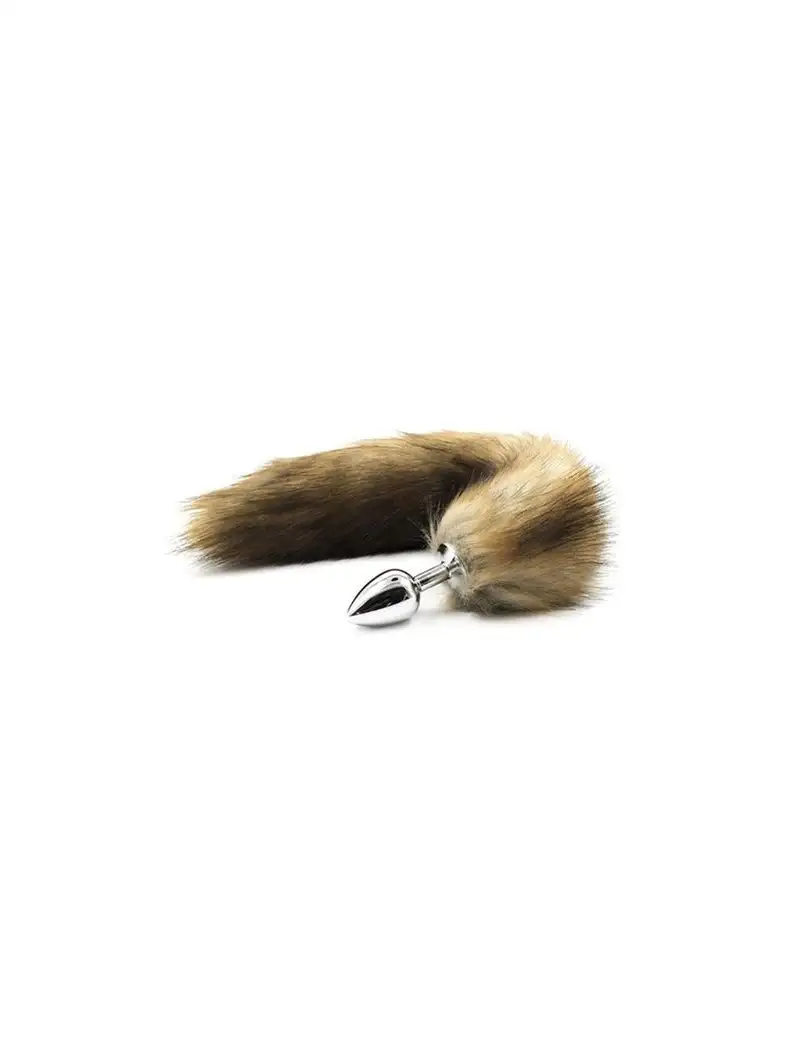 Plug Anal Queue de Renard Marron
