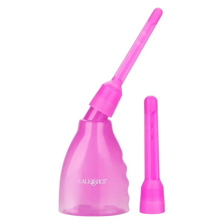 Poire de lavement rose Ultimate douche avec 2 canules