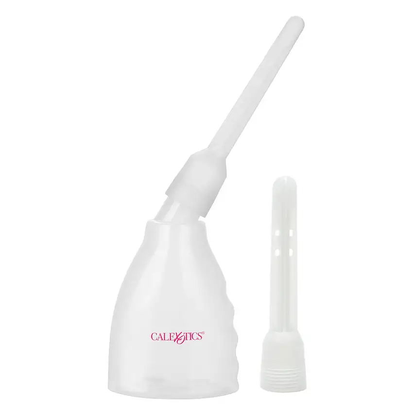 Poire de lavement transparente Ultimate douche avec 2 canules