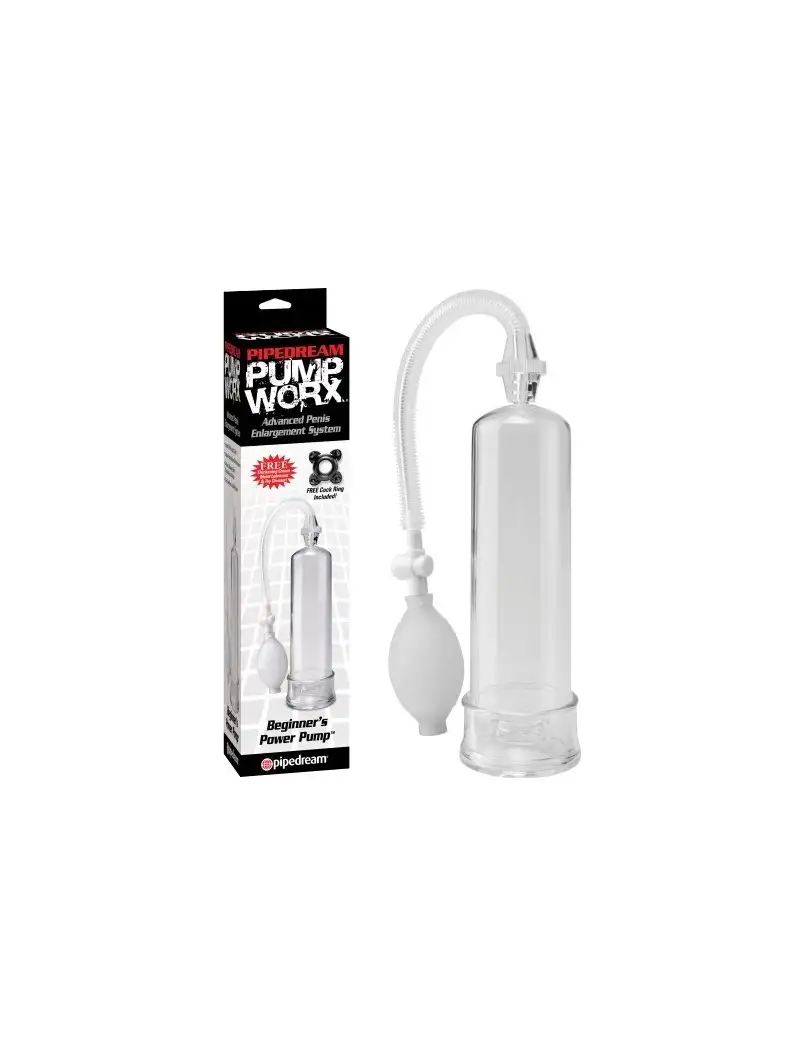 Pompe à pénis Beginner Pump Worx Pipedream