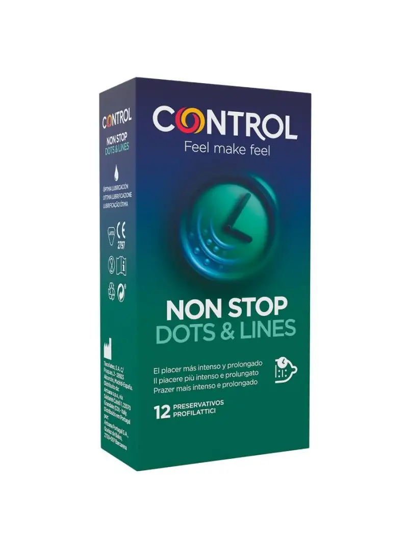 Préservatifs Control Non Stop x12