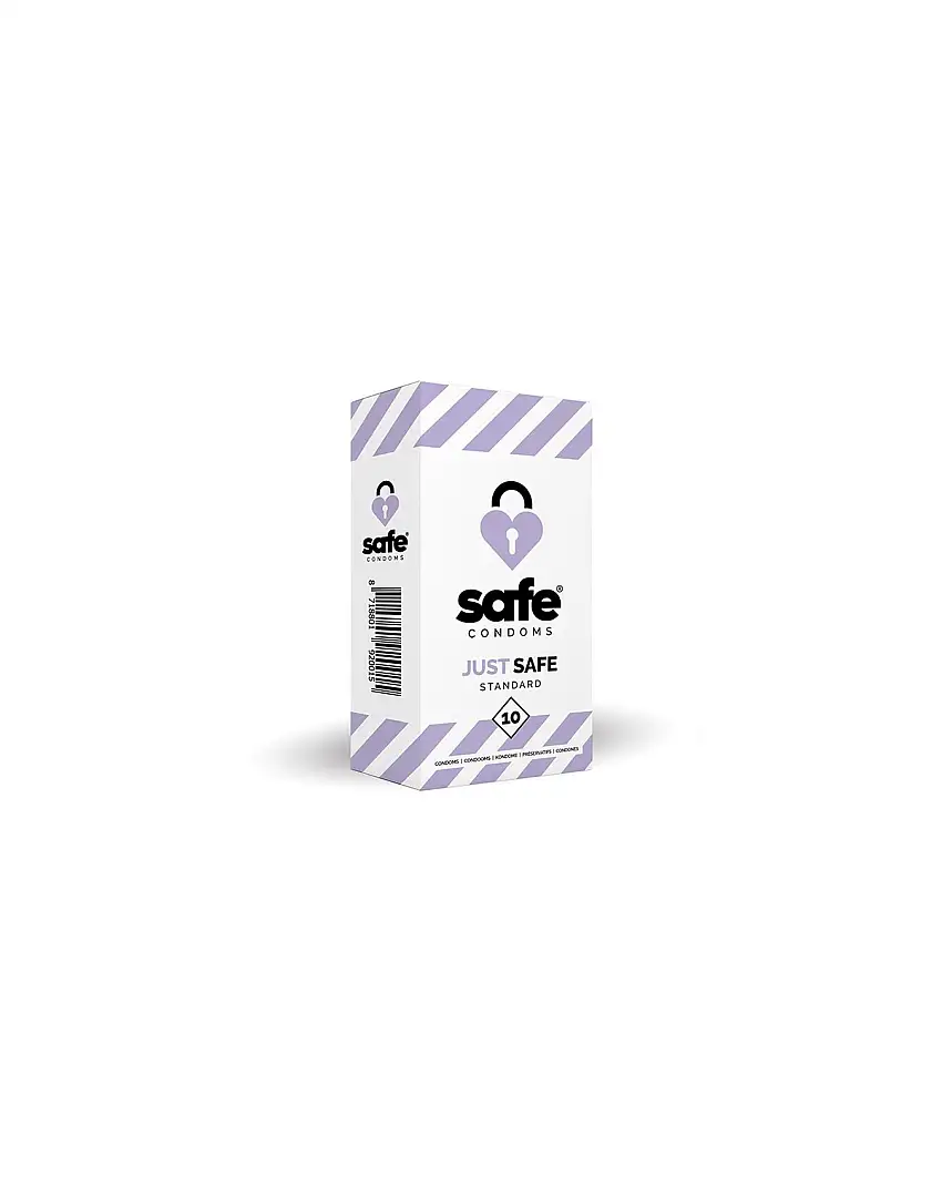 Préservatifs Just Safe ‘Standard' x 10 – Safe Condoms