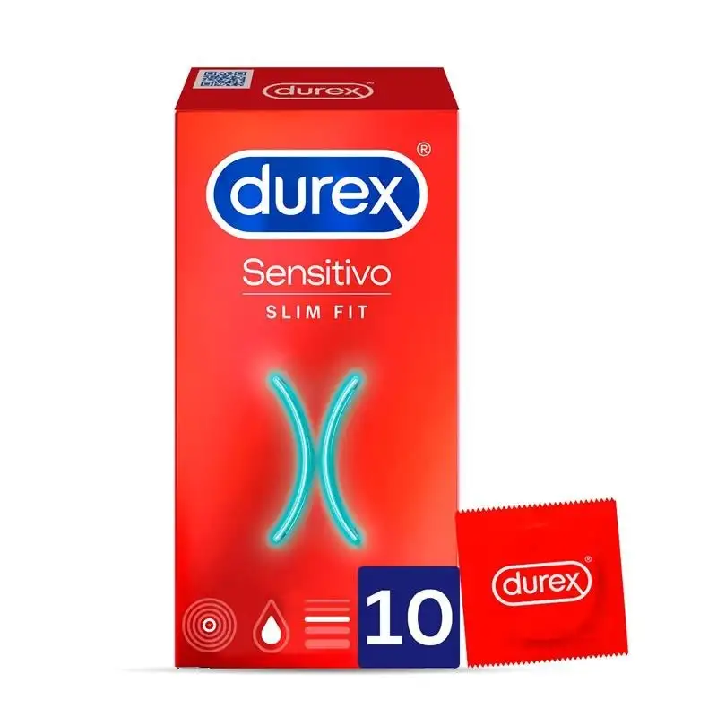 préservatifs sensitif Slim Fit 10 Unités