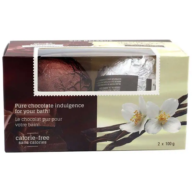2 Bombes de Bain au Chocolat Spa Relaxus