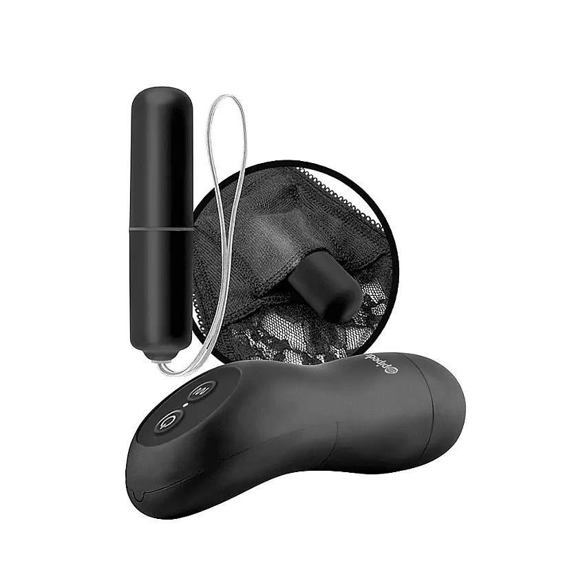 Culotte vibrante queen size avec bullet et télécommande