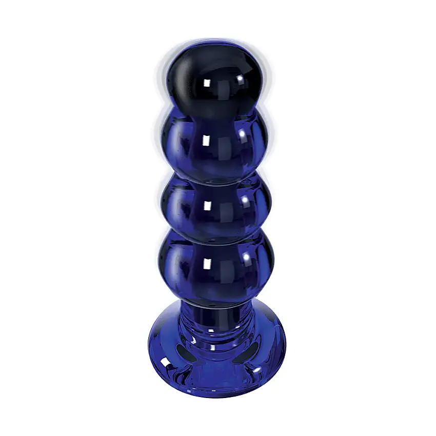 Plug anal vibrant en verre Radiant