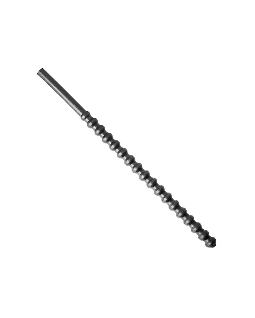 Sonde à Urètre Perlée en Silicone 24 cm Diamètre 7-10 mm – Silicone Sounds