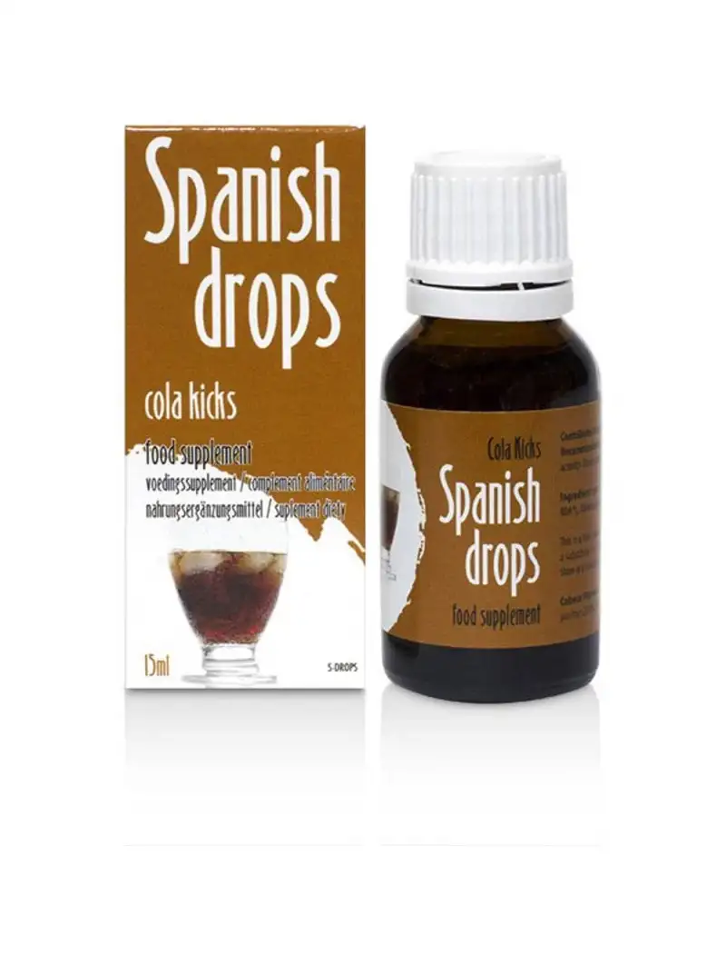 Stimulant Sexuel Mixte Spanish Drops au Cola