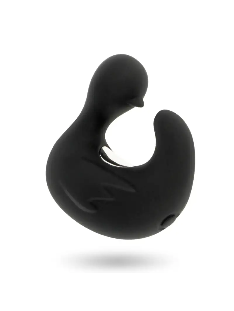 Stimulateur Clitoridien Doigt Vibrant Ducky Noir Happy Loky