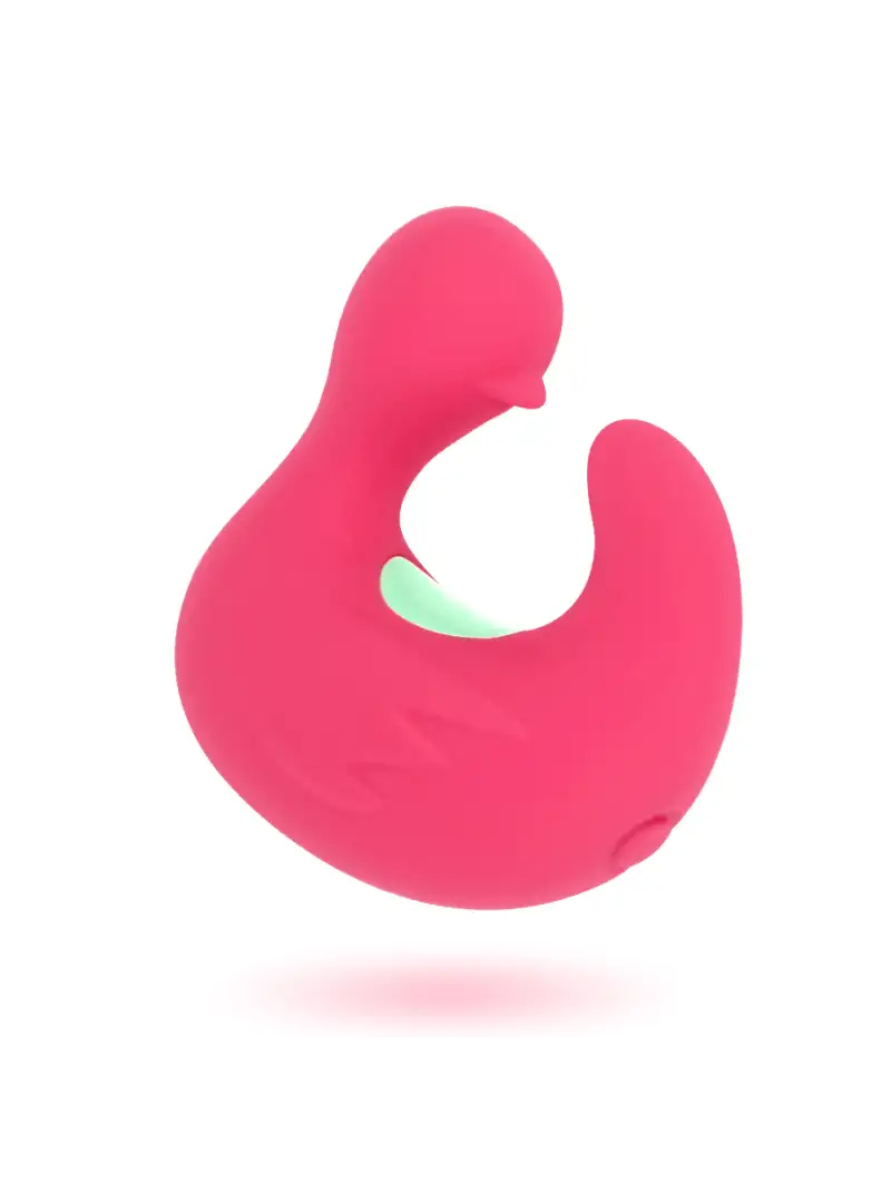 Stimulateur Clitoridien Doigt Vibrant Ducky Rose Happy Loky