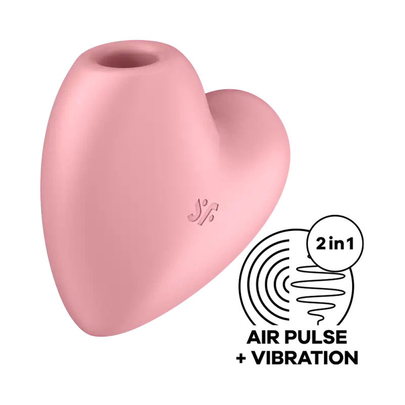 Stimulateur de clitoris USB en forme de cœur - Cuttie Heart - Satisfyer