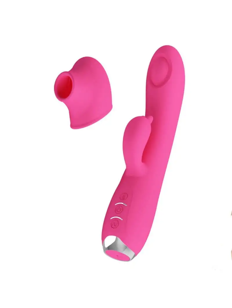 Stimulateur Rabbit à Succion Regina Rose Pretty Love